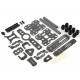 Shock Absorbing 2 Axis Brushless Gimbal Kit for Card Type Cameras – Carbon Fiber Version