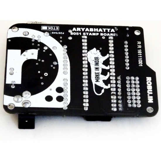 SmartElex Aryabhatta 8051 Microcontroller Development Board AT89S52 with Onboard USB Programmer