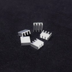 Universal Aluminium Heat Sink 11 x 11 x 5 mm – 5Pcs.