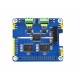 Waveshare 2-Channel Isolated CAN Expansion HAT for Raspberry Pi, Dual Chips Solution
