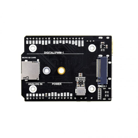 Waveshare Arduino Compatible Base Board For Raspberry Pi Compute Module 4, HDMI, USB, M.2 Slot