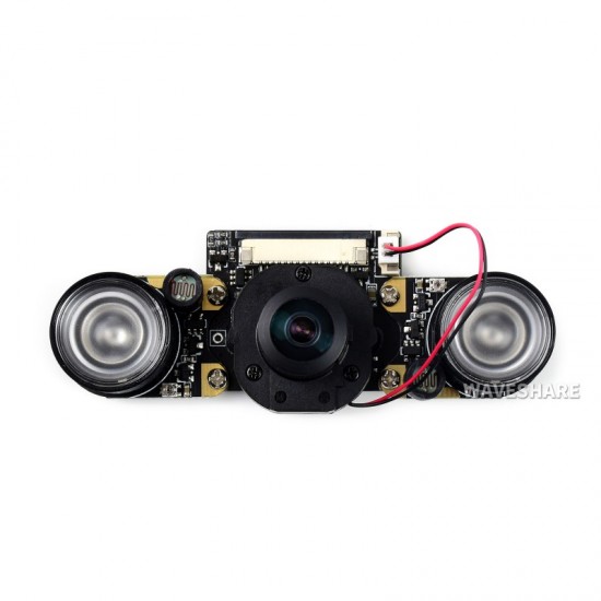 Waveshare IMX219-160 8MP IR-CUT Camera,162° FOV, Applicable For Jetson Nano / Compute Module