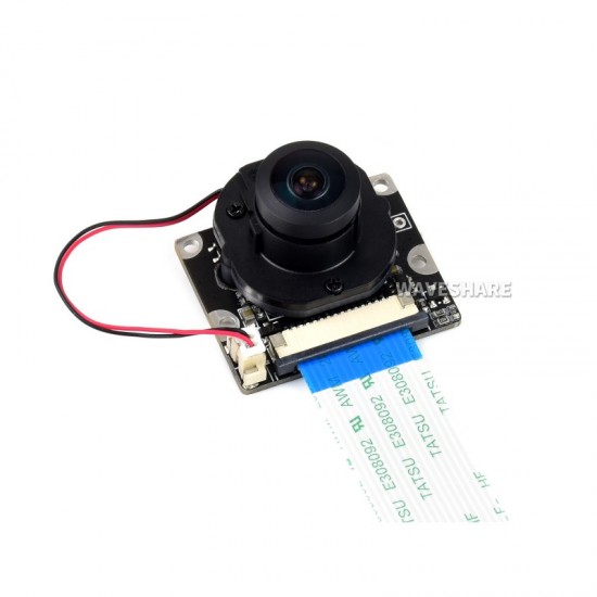Waveshare IMX219-160 8MP IR-CUT Camera,162° FOV, Applicable For Jetson Nano / Compute Module