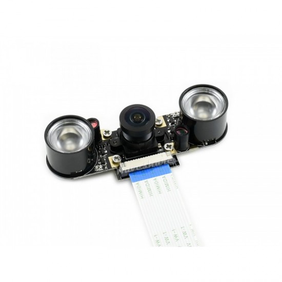 Waveshare IMX219-160IR Camera, 160° FOV, Infrared, Applicable for Jetson Nano