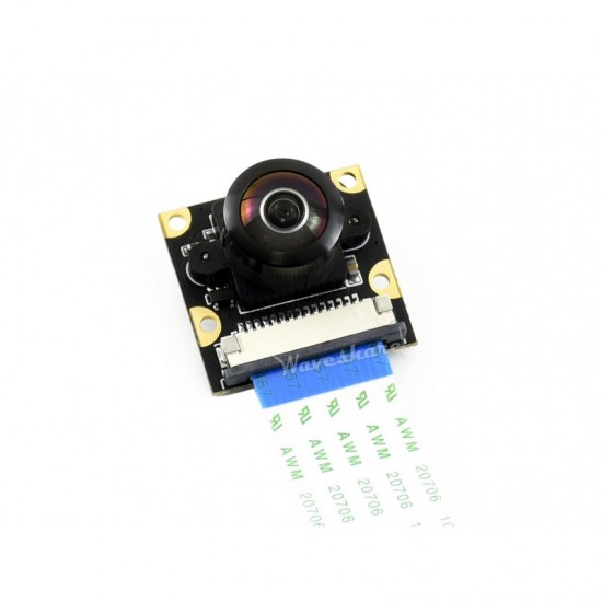 Waveshare IMX219-200 Camera, 200° FOV, Applicable for Jetson Nano