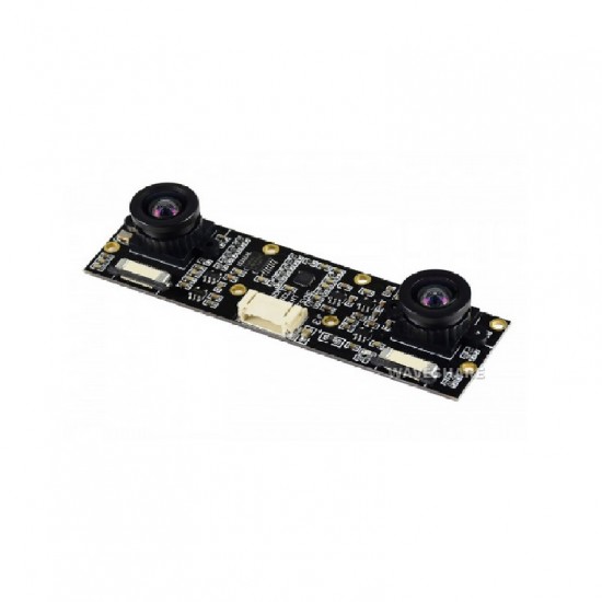 Waveshare IMX219-83 Stereo Camera, 8MP Binocular Camera Module, Depth Vision