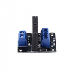 1 Channel 3-24V Relay Module Solid State Low Level SSR DC Control DC with Resistive Fuse