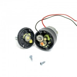 1000RPM 12V LOW NOISE DC MOTOR WITH METAL GEARS – GRADE A