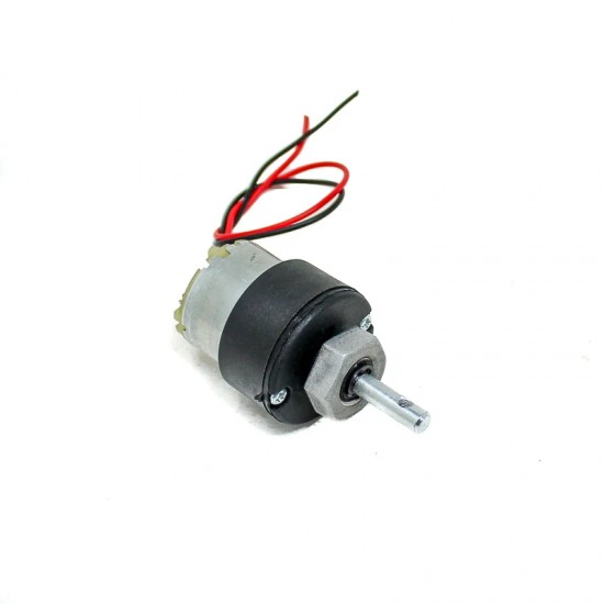 100RPM 12V LOW NOISE DC MOTOR WITH METAL GEARS – GRADE A