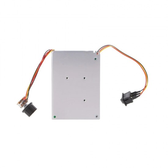 12V 24V 36V 40A PWM DC Motor Speed Controller Forward Reverse Adjustable Knob Switch Control Driver Digital Display with Case