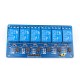 12V 6 Channel with Light Coupling Relay Module