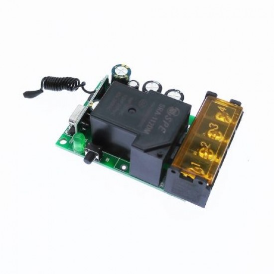 12-75V DC 433Mhz Wireless Remote Control 1 channel Relay Switch Module