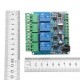 12V Modbus RTU 4, Channels Relay Module, Input Optocoupler, Isolation RS485 MCU for, Arduino