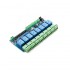 12V Modbus RTU 8, Channels Relay Module, Input Optocoupler, Isolation RS485 MCU
