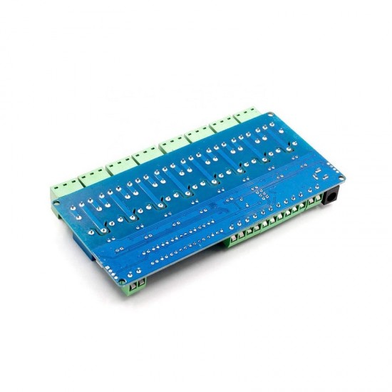 12V Modbus RTU 8, Channels Relay Module, Input Optocoupler, Isolation RS485 MCU