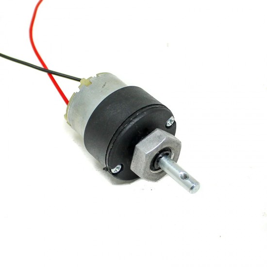 150RPM 12V LOW NOISE DC MOTOR WITH METAL GEARS – GRADE A