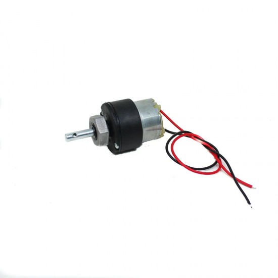 150RPM 12V LOW NOISE DC MOTOR WITH METAL GEARS – GRADE A