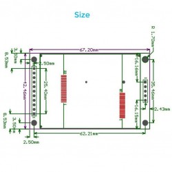 2.0 Inch SPI TFT LCD Color Screen Module ILI9225 Serial Interface 176 x 220