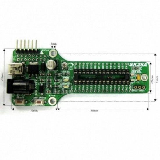 28 Pins PIC Start-up Kit – SK28A