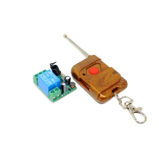 433MHz 12V 1 Channel Relay Module Wireless Remote Control Switch without Battery