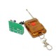 433MHz 12V 1 Channel Relay Module Wireless Remote Control Switch without Battery