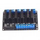 6 Channel 24V Relay Module Solid State Low Level SSR DC Control 250V 2A with Resistive