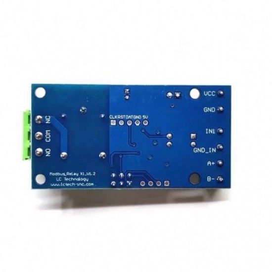 7-24V Modbus RTU 1, Channel Relay Module, RS485/TTL Anti-reverse, Connection