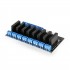 8 Channel 24V Relay Module Solid State Low Level SSR DC Control 250V 2A with Resistive Fuse