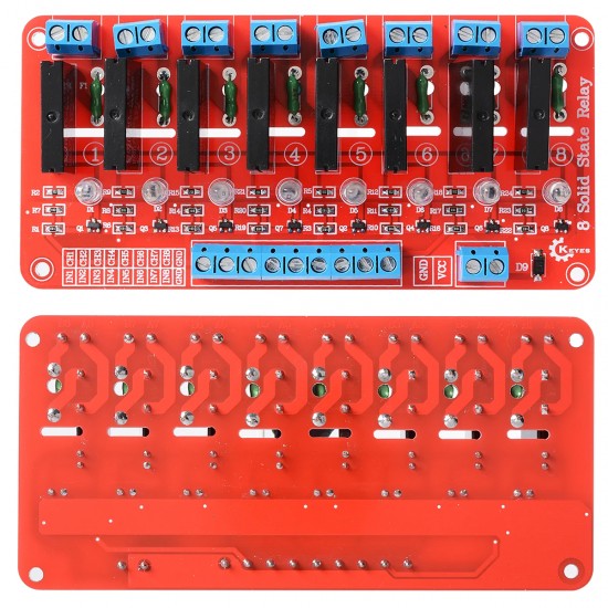8 Channel 5V Solid State Relay Module Board OMRON for Arduino