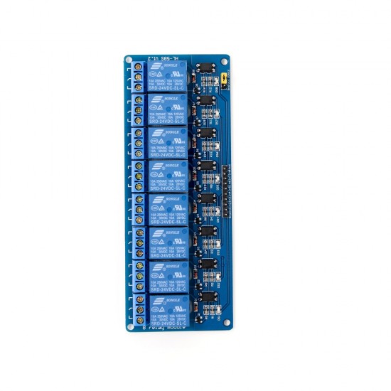 8 Road/Channel Relay Module (with light coupling) 24V