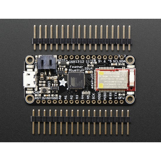 Adafruit Feather 32u4 Bluefruit LE MCU Development Board 2829