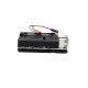 Aluminum Heat Sink Case with Double Fans for Raspberry Pi 4B – Black