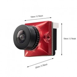Caddx Ratel 2 1/1.8″ 1200TVL 2.1mm Camera Red