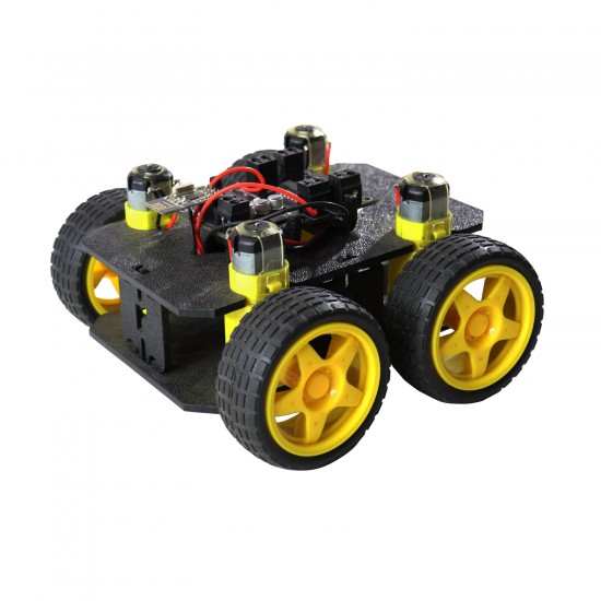 Cligo Wireless Remote Controlled Smart Robot Car Kit For Kids
