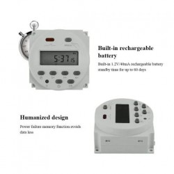 CN101A 12V LCD Digital Timer Programmable Time Switch