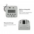 CN101A 12V LCD Digital Timer Programmable Time Switch