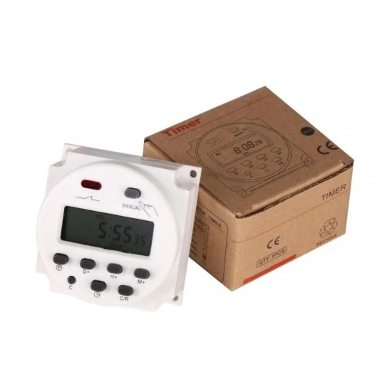 CN101A 12V LCD Digital Timer Programmable Time Switch