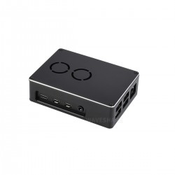 Dual Fan Case for Raspberry Pi 4 Dull-Polish Surface