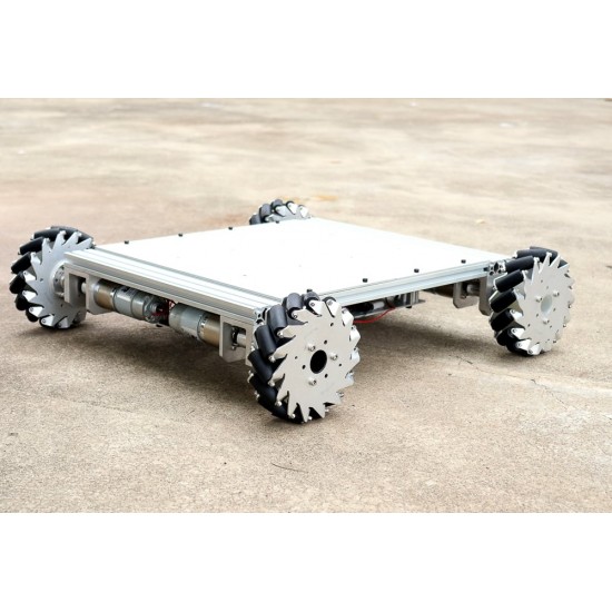 EasyMech 152 mm Mecanum Wheel Basic Shock Absorber Smart Car Robot Chassis