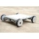 EasyMech 152 mm Mecanum Wheel Basic Shock Absorber Smart Car Robot Chassis