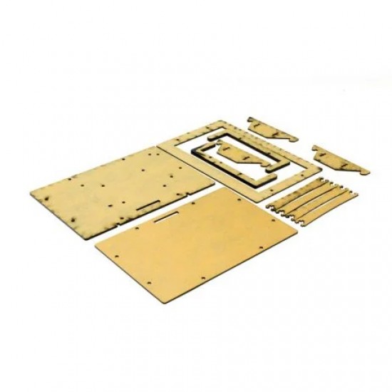 EasyMech Black Acrylic Case for 7-Inch Touch Screen Display