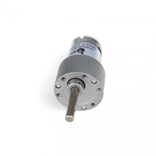Orange 12V 300 RPM Johnson Geared DC Motor – Grade A Quality-Encoder Compatible