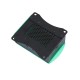 Green Metal Aluminum Case support fans for Raspberry 3B+/3B