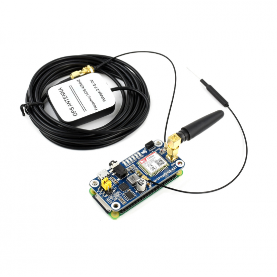 Waveshare GSM/GPRS/GNSS/Bluetooth HAT for Raspberry Pi
