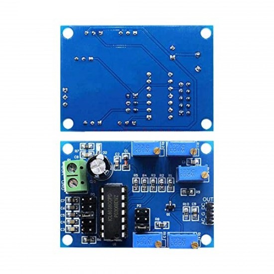 ICL8038 12V to 15V, Signal Generator, Medium/Low Signal, Frequency 10Hz-450KHz, Triangular/Rectangular/S, ine Wave Generator, Module