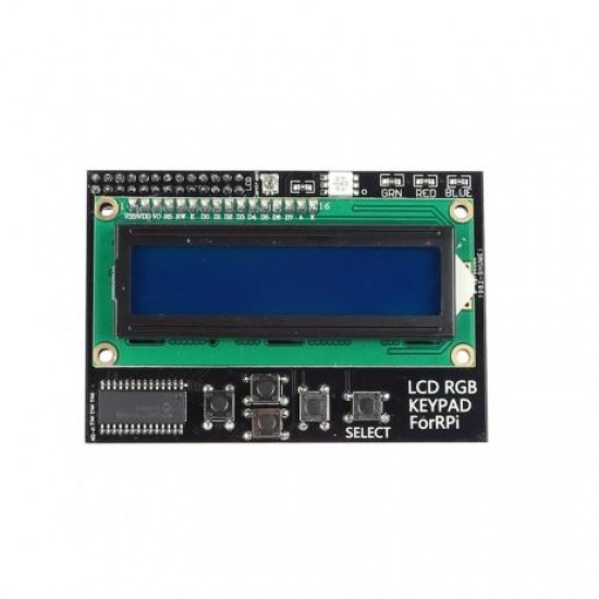 LCD1602 RGB LCD HAT with Keypad For Raspberry PI