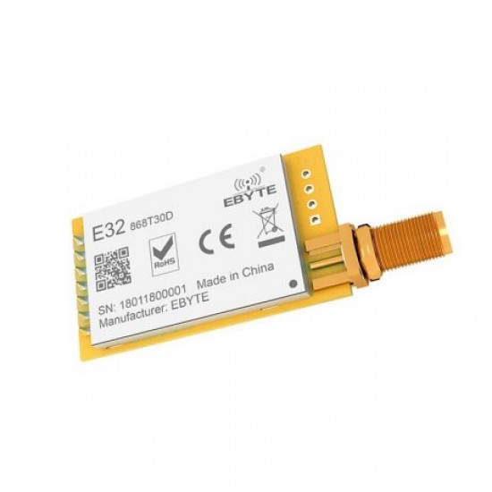 LoRa 868MHZ SX1276 Wireless Transmitter and Receiver RF Module E32-868T30D