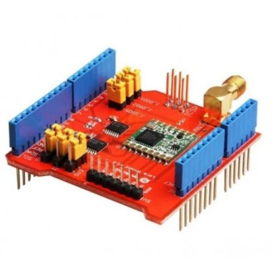 Wireless Transmitter 433Mhz, Lora Shield for Leonardo,, UNO, Mega2560,, Duemilanove, Due