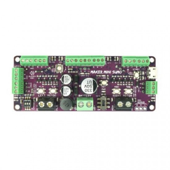 Cytron Maker Mini Sumo Controller: Simplifying Sumo Robot for Beginner 