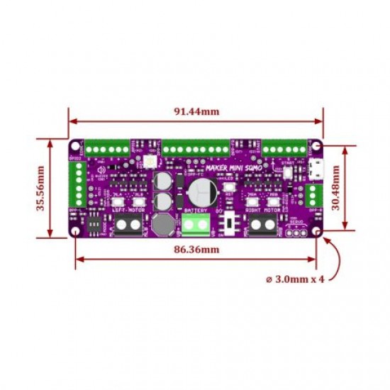 Cytron Maker Mini Sumo Controller: Simplifying Sumo Robot for Beginner 